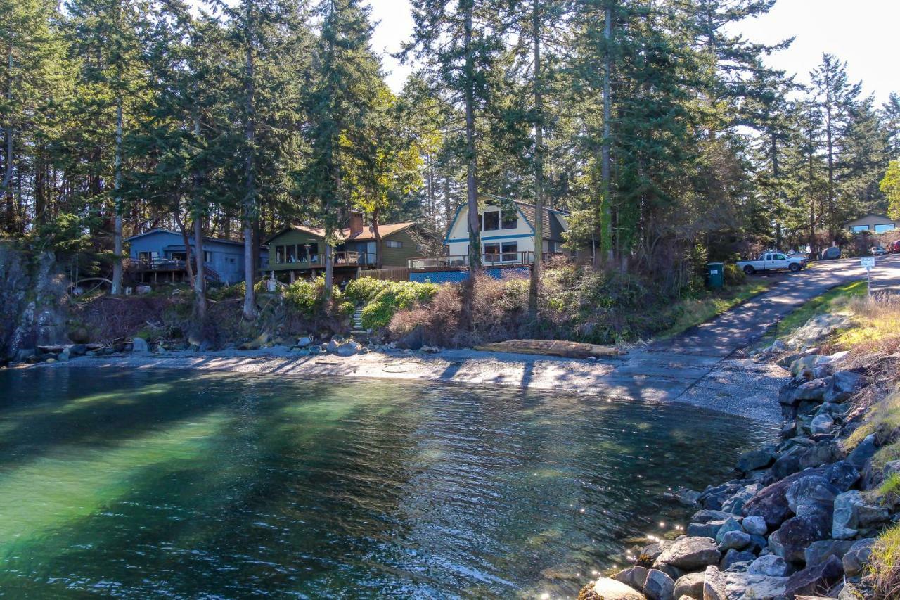 Lopez Island Hunter Bay Waterfront Home 外观 照片