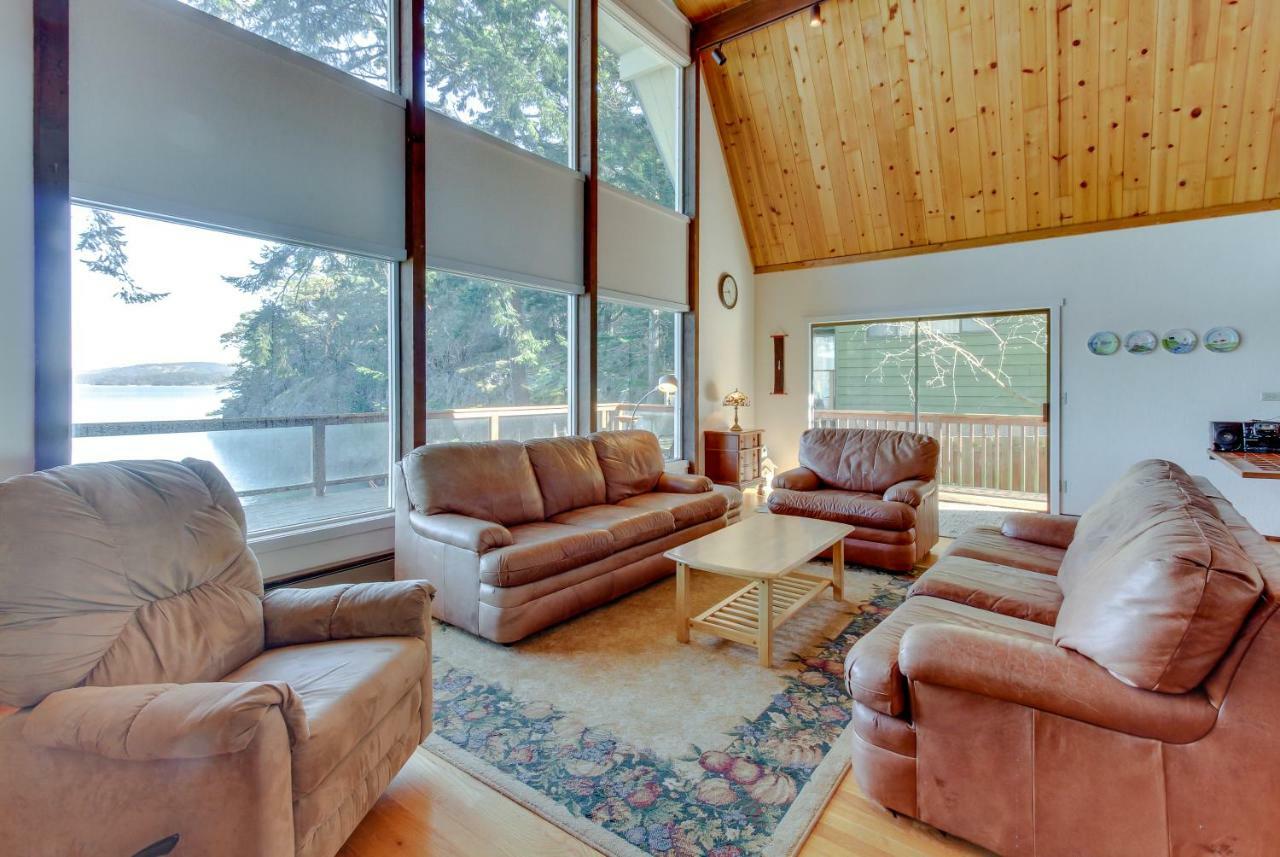 Lopez Island Hunter Bay Waterfront Home 外观 照片