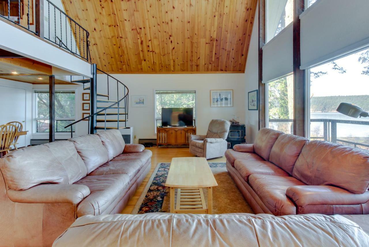 Lopez Island Hunter Bay Waterfront Home 外观 照片