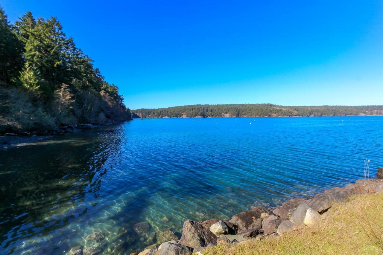 Lopez Island Hunter Bay Waterfront Home 外观 照片