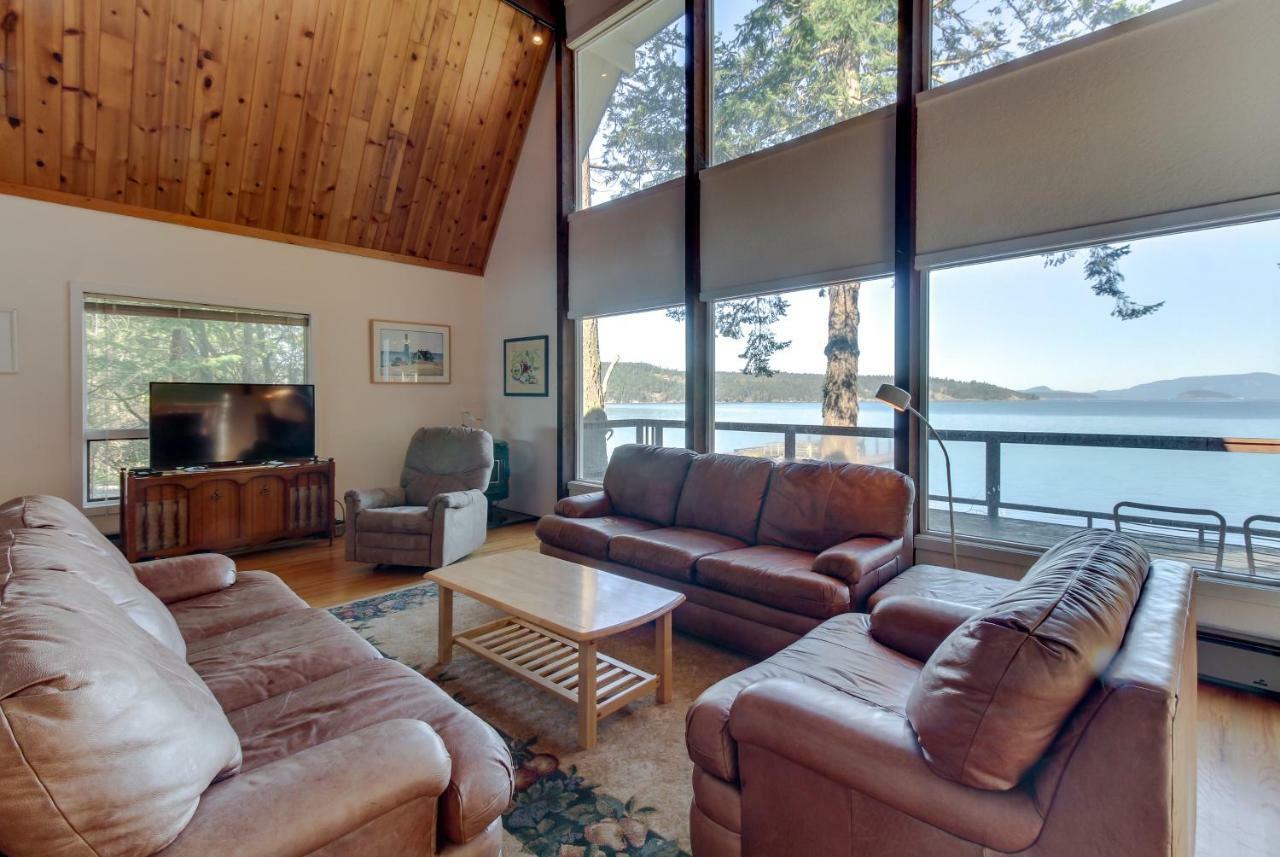Lopez Island Hunter Bay Waterfront Home 外观 照片