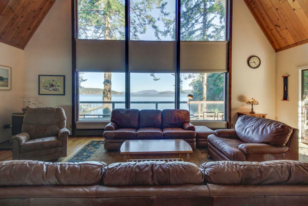 Lopez Island Hunter Bay Waterfront Home 外观 照片